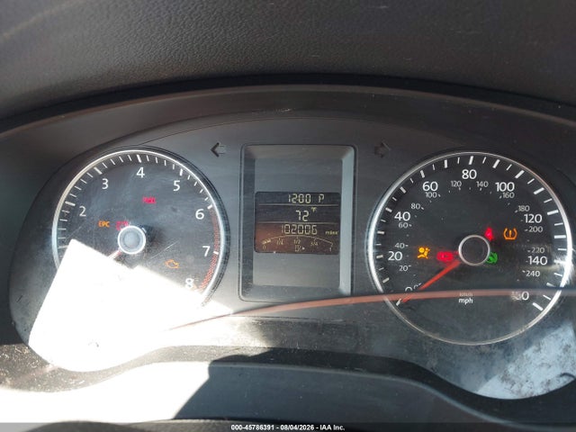 Aukcja sprzedaży 2012 Volkswagen Jetta 2.5l Se, vin: 3VWDP7AJ0CM077852, numer aukcji: 45786391