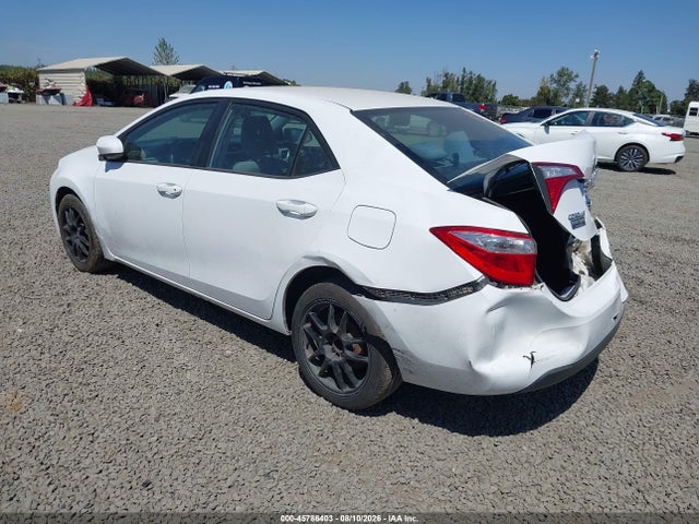 Продажа на аукционе авто 2016 Toyota Corolla Le, vin: 2T1BURHE7GC642023, номер лота: 45786403