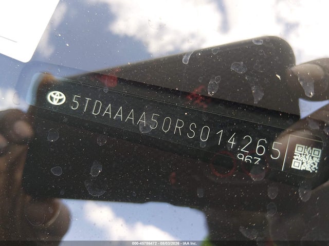 Toyota Grand Highlander Limited 2024 5TDAAAA50RS014265 Image 9