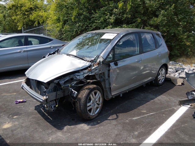 45786490 :رقم المزاد ، JHMGD38647S025333 vin ، 2007 Honda Fit S مزاد بيع
