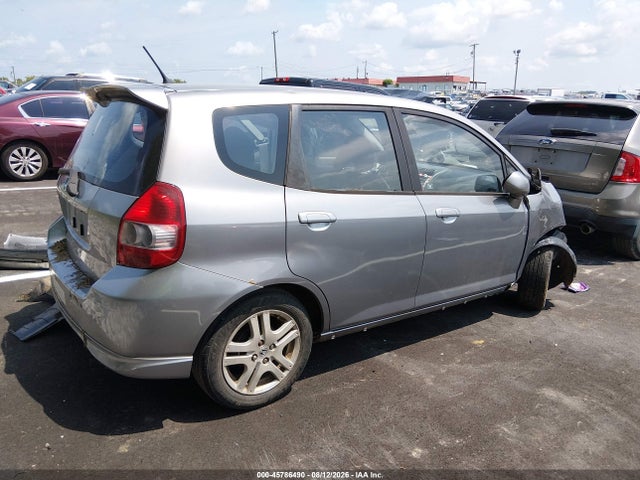 45786490 :رقم المزاد ، JHMGD38647S025333 vin ، 2007 Honda Fit S مزاد بيع