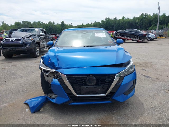 2022 Nissan Sentra Sv Xtronic Cvt მანქანა იყიდება აუქციონზე, vin: 3N1AB8CVXNY237647, აუქციონის ნომერი: 45786528