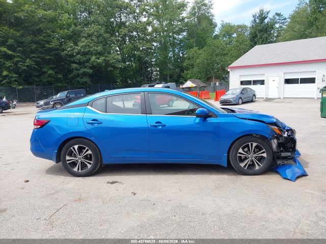2022 Nissan Sentra Sv Xtronic Cvt მანქანა იყიდება აუქციონზე, vin: 3N1AB8CVXNY237647, აუქციონის ნომერი: 45786528