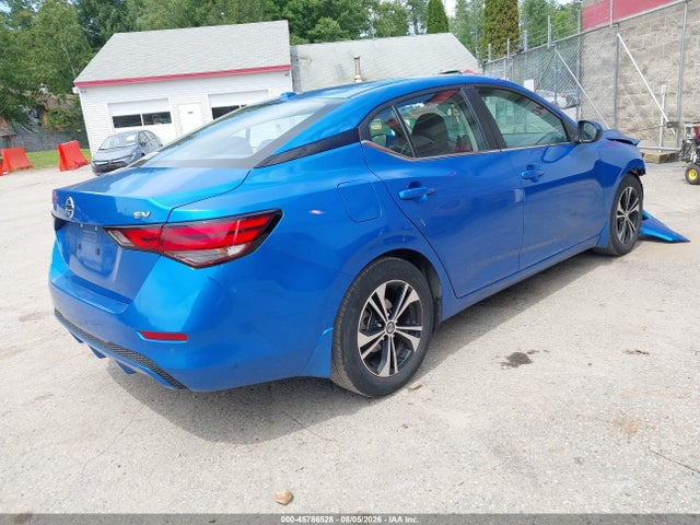 2022 Nissan Sentra Sv Xtronic Cvt მანქანა იყიდება აუქციონზე, vin: 3N1AB8CVXNY237647, აუქციონის ნომერი: 45786528