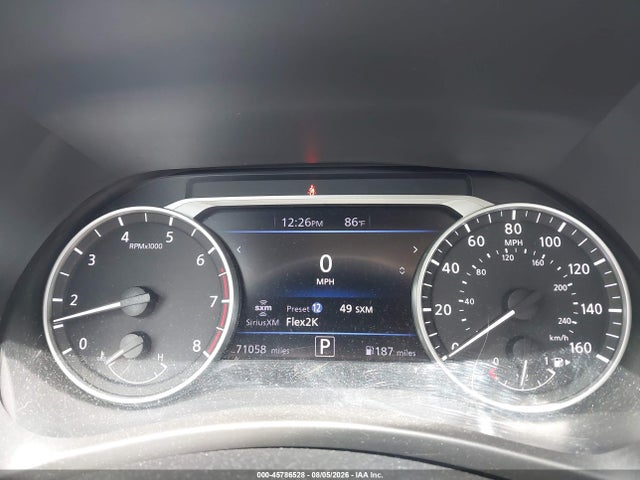 2022 Nissan Sentra Sv Xtronic Cvt მანქანა იყიდება აუქციონზე, vin: 3N1AB8CVXNY237647, აუქციონის ნომერი: 45786528