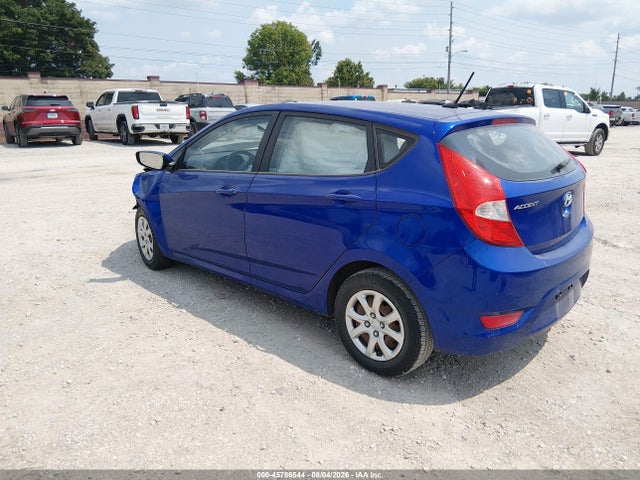 2013 Hyundai Accent Gs მანქანა იყიდება აუქციონზე, vin: KMHCT5AE5DU064573, აუქციონის ნომერი: 45786544