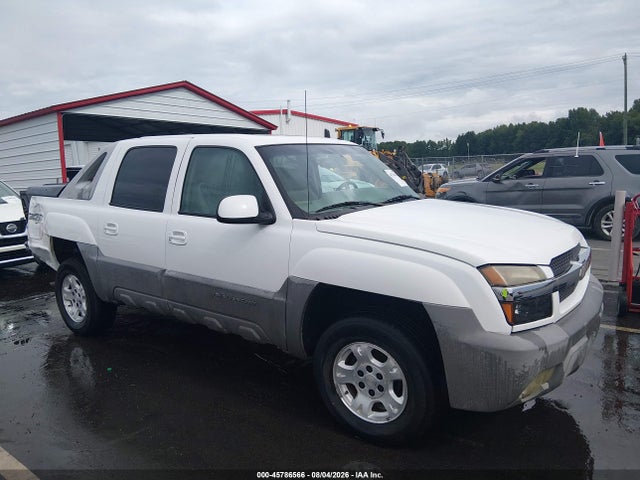 Продаж на аукціоні авто 2002 Chevrolet Avalanche 1500, vin: 3GNEK13T82G213392, номер лоту: 45786566
