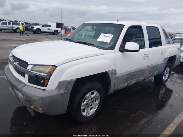Продаж на аукціоні авто 2002 Chevrolet Avalanche 1500, vin: 3GNEK13T82G213392, номер лоту: 45786566