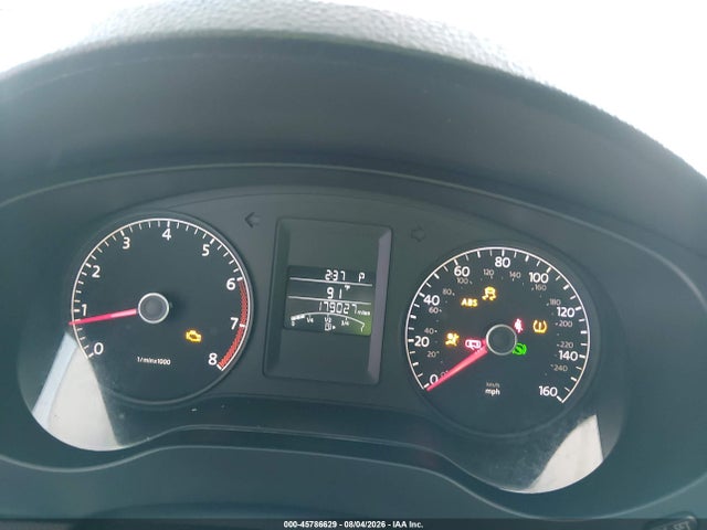 45786629 :رقم المزاد ، 3VWDX7AJ9BM303627 vin ، 2011 Volkswagen Jetta 2.5l Se مزاد بيع