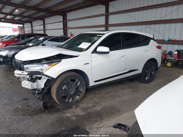 2021 Acura Rdx A-spec Package მანქანა იყიდება აუქციონზე, vin: 5J8TC1H66ML007964, აუქციონის ნომერი: 45786645
