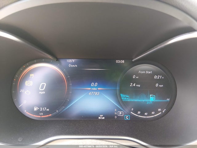 45786679 :رقم المزاد ، W1N0G8EB4MF876473 vin ، 2021 Mercedes-benz Glc 300 4matic Suv مزاد بيع