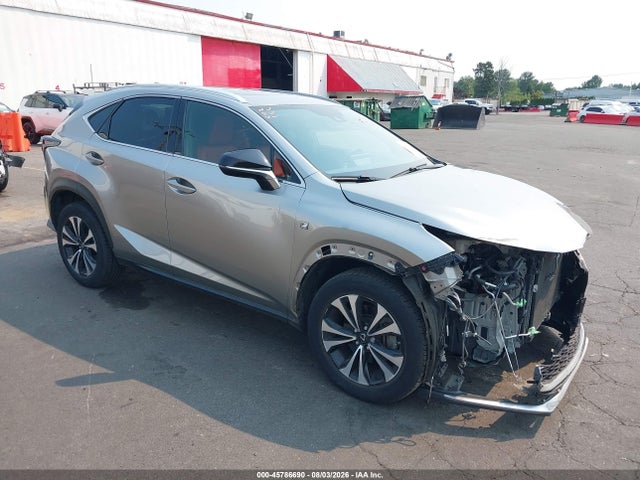 2021 Lexus Nx 300 F Sport მანქანა იყიდება აუქციონზე, vin: JTJSARDZ5M2240672, აუქციონის ნომერი: 45786690