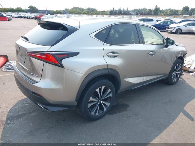 2021 Lexus Nx 300 F Sport მანქანა იყიდება აუქციონზე, vin: JTJSARDZ5M2240672, აუქციონის ნომერი: 45786690