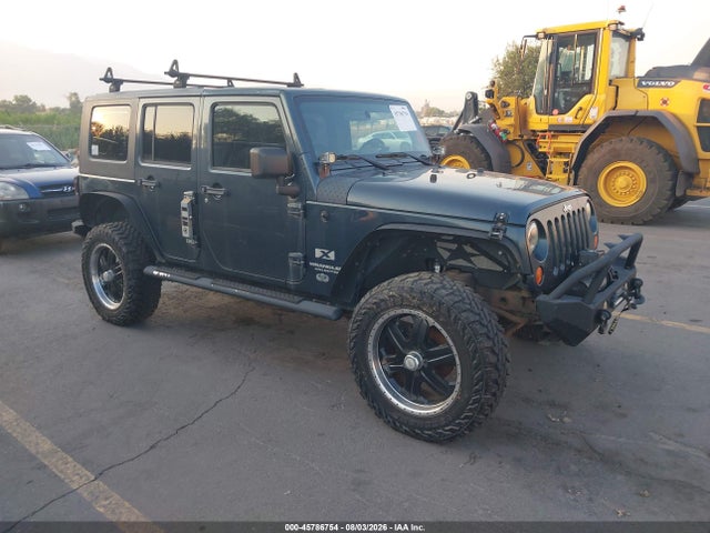2007 Jeep Wrangler Unlimited X მანქანა იყიდება აუქციონზე, vin: 1J4GA39147L221743, აუქციონის ნომერი: 45786754