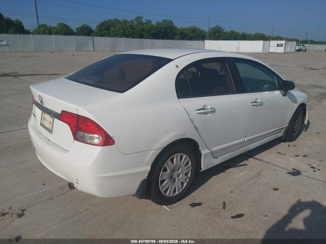 Продажа на аукционе авто 2010 Honda Civic Vp, vin: 19XFA1F36AE053308, номер лота: 45786759