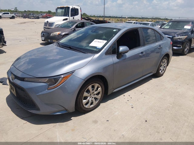2021 Toyota Corolla Le მანქანა იყიდება აუქციონზე, vin: 5YFEPMAEXMP231664, აუქციონის ნომერი: 45786871