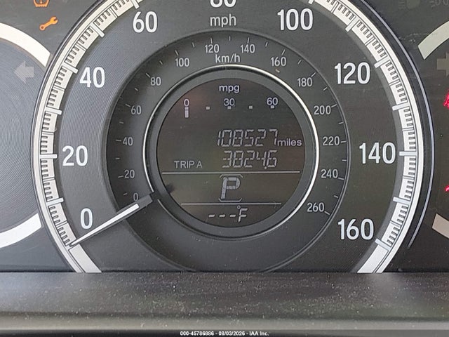 45786886 :رقم المزاد ، 1HGCR2F8XGA050003 vin ، 2016 Honda Accord Ex-l مزاد بيع
