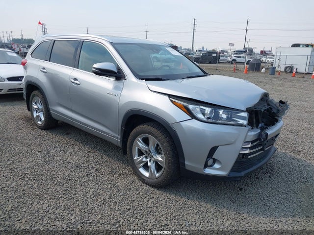 Toyota Highlander Hybrid Limited 2018 5TDDGRFH2JS042795 zdjęcie główne