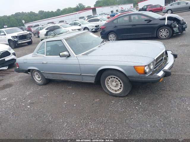 1983 Mercedes-benz 380 Sl მანქანა იყიდება აუქციონზე, vin: WDBBA45A7DB024108, აუქციონის ნომერი: 45786965