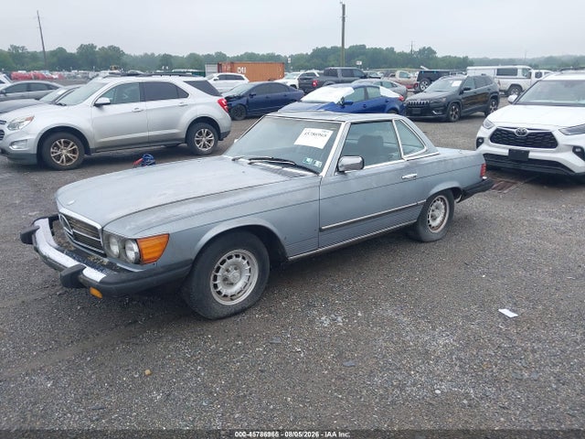 1983 Mercedes-benz 380 Sl მანქანა იყიდება აუქციონზე, vin: WDBBA45A7DB024108, აუქციონის ნომერი: 45786965