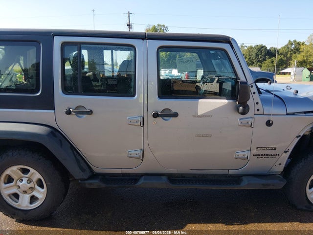 Aukcja sprzedaży 2016 Jeep Wrangler Unlimited Sport Rhd, vin: 1C4BJWKG9GL293568, numer aukcji: 45786977