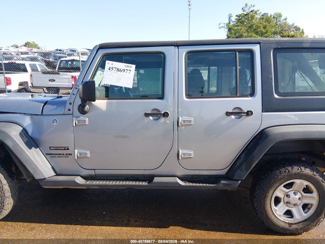 Aukcja sprzedaży 2016 Jeep Wrangler Unlimited Sport Rhd, vin: 1C4BJWKG9GL293568, numer aukcji: 45786977
