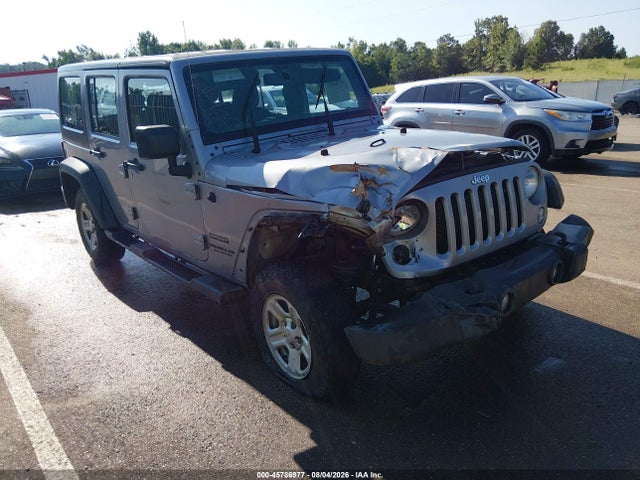 Aukcja sprzedaży 2016 Jeep Wrangler Unlimited Sport Rhd, vin: 1C4BJWKG9GL293568, numer aukcji: 45786977