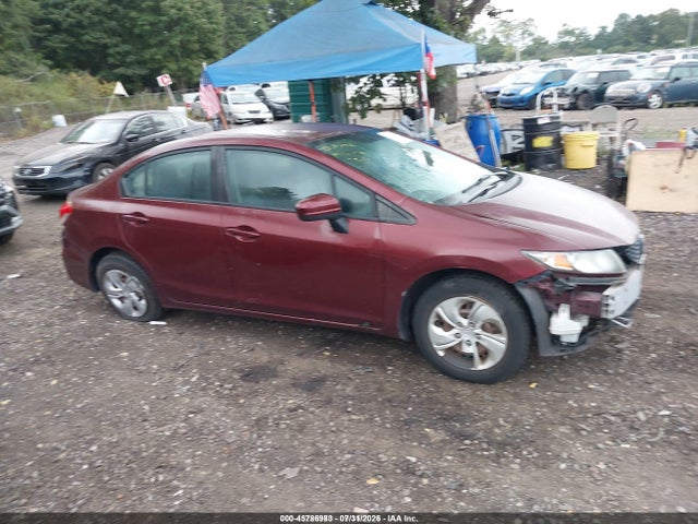 45786983 :رقم المزاد ، 2HGFB2F54EH547800 vin ، 2014 Honda Civic Lx مزاد بيع