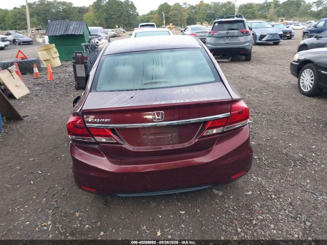45786983 :رقم المزاد ، 2HGFB2F54EH547800 vin ، 2014 Honda Civic Lx مزاد بيع