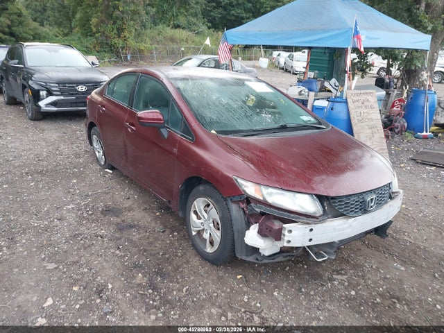 45786983 :رقم المزاد ، 2HGFB2F54EH547800 vin ، 2014 Honda Civic Lx مزاد بيع