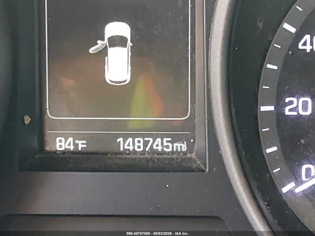 2018 Hyundai Santa Fe Sport 2.4l მანქანა იყიდება აუქციონზე, vin: 5XYZT3LB5JG553963, აუქციონის ნომერი: 45787000
