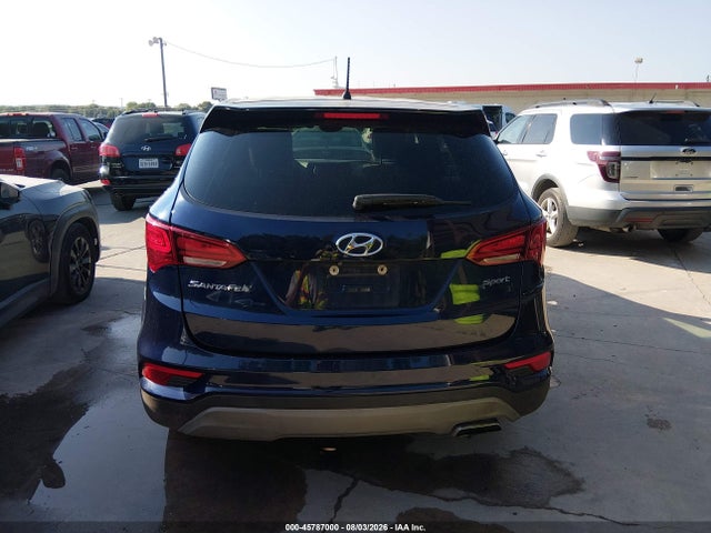 2018 Hyundai Santa Fe Sport 2.4l მანქანა იყიდება აუქციონზე, vin: 5XYZT3LB5JG553963, აუქციონის ნომერი: 45787000