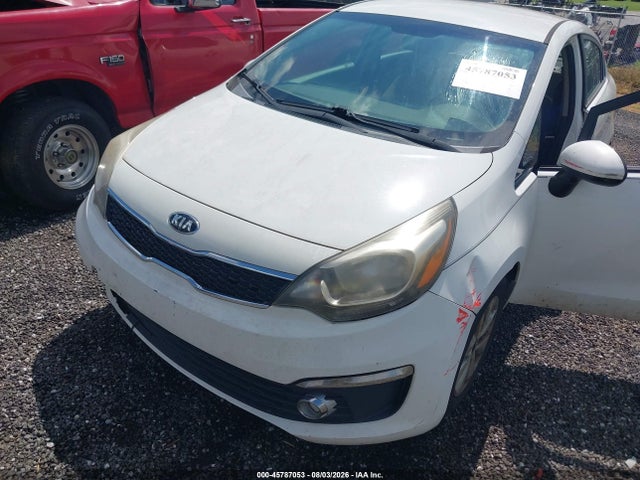 Aukcja sprzedaży 2016 Kia Rio Ex, vin: KNADN4A37G6626734, numer aukcji: 45787053