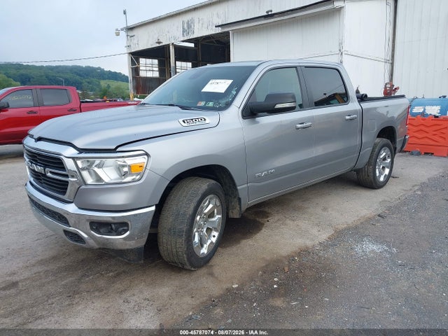 2021 Ram 1500 Big Horn  4x4 5'7 Box მანქანა იყიდება აუქციონზე, vin: 1C6SRFFT6MN812194, აუქციონის ნომერი: 45787074
