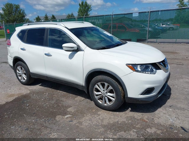 2016 Nissan Rogue Sv მანქანა იყიდება აუქციონზე, vin: KNMAT2MV8GP625695, აუქციონის ნომერი: 45787087