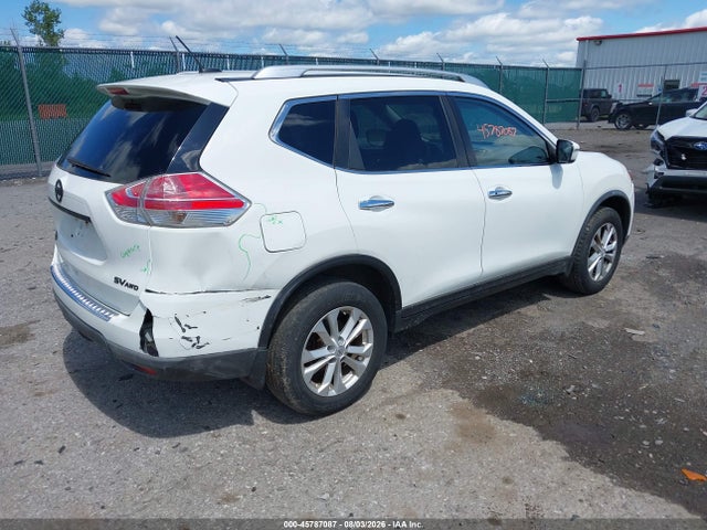 2016 Nissan Rogue Sv მანქანა იყიდება აუქციონზე, vin: KNMAT2MV8GP625695, აუქციონის ნომერი: 45787087