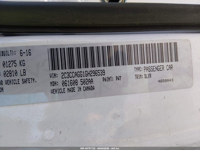 Aukcja sprzedaży 2016 Chrysler 300 300s, vin: 2C3CCAGG1GH296539, numer aukcji: 45787125