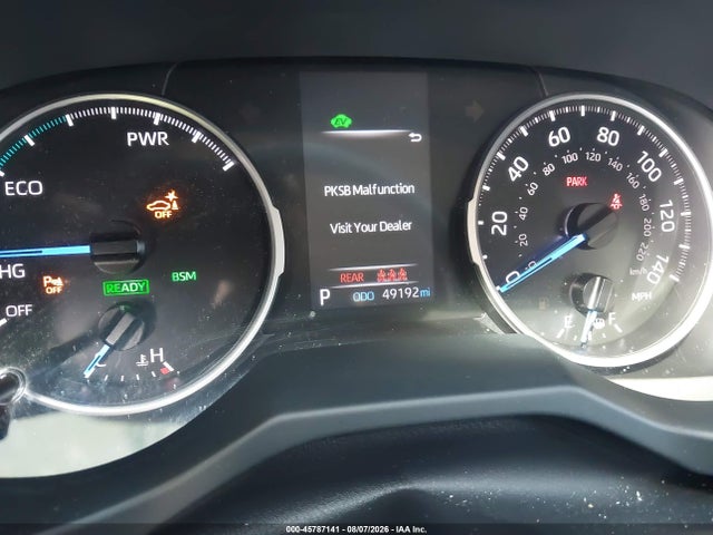 45787141 :رقم المزاد ، JTMB6RFV9ND065962 vin ، 2022 Toyota Rav4 Hybrid Xle Premium مزاد بيع