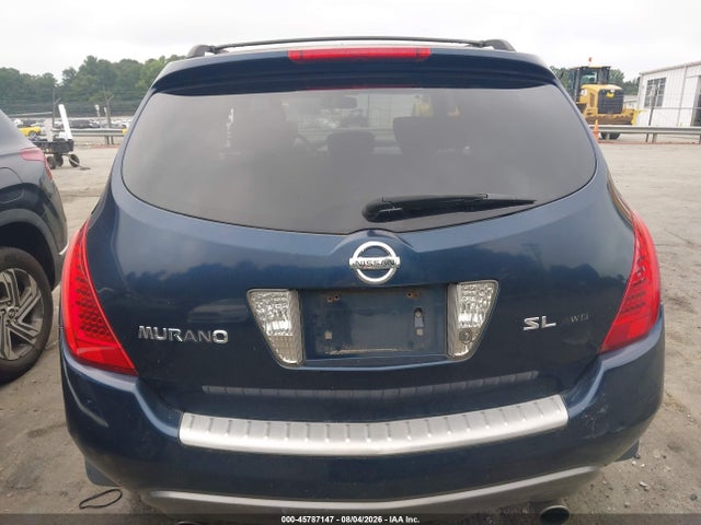 Продажа на аукционе авто 2006 Nissan Murano Sl, vin: JN8AZ08W96W515513, номер лота: 45787147