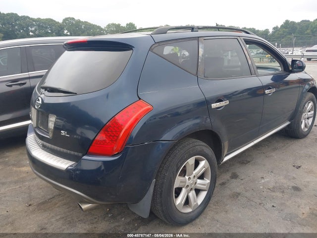 Продажа на аукционе авто 2006 Nissan Murano Sl, vin: JN8AZ08W96W515513, номер лота: 45787147