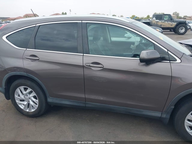 45787200 :رقم المزاد ، 2HKRM4H78FH706634 vin ، 2015 Honda Cr-v Ex-l مزاد بيع