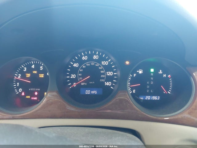 Aukcja sprzedaży 2005 Lexus Es 330, vin: JTHBA30G355082657, numer aukcji: 45787239