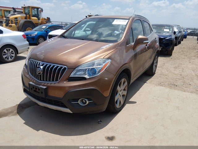 Aukcja sprzedaży 2016 Buick Encore Leather, vin: KL4CJCSB7GB542585, numer aukcji: 45787248