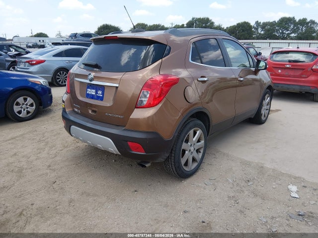 Aukcja sprzedaży 2016 Buick Encore Leather, vin: KL4CJCSB7GB542585, numer aukcji: 45787248