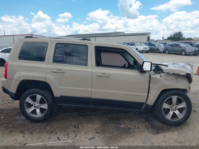 Aukcja sprzedaży 2016 Jeep Patriot High Altitude Edition, vin: 1C4NJRFB2GD786449, numer aukcji: 45787257