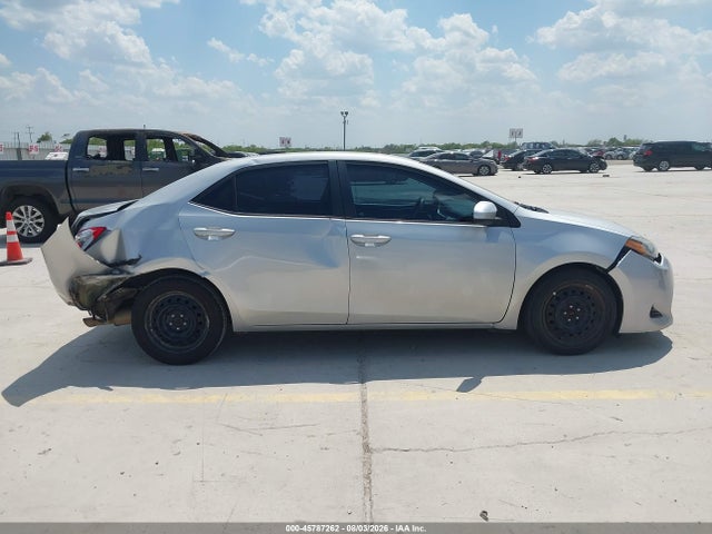 2017 Toyota Corolla Le მანქანა იყიდება აუქციონზე, vin: 5YFBURHE7HP578017, აუქციონის ნომერი: 45787262