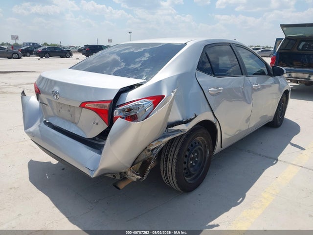 2017 Toyota Corolla Le მანქანა იყიდება აუქციონზე, vin: 5YFBURHE7HP578017, აუქციონის ნომერი: 45787262