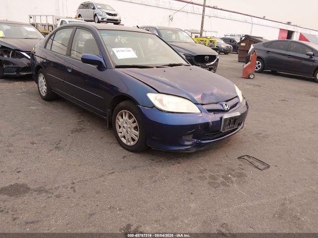 Aukcja sprzedaży 2004 Honda Civic Lx, vin: 2HGES155X4H609688, numer aukcji: 45787316