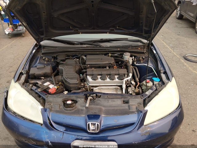 Aukcja sprzedaży 2004 Honda Civic Lx, vin: 2HGES155X4H609688, numer aukcji: 45787316