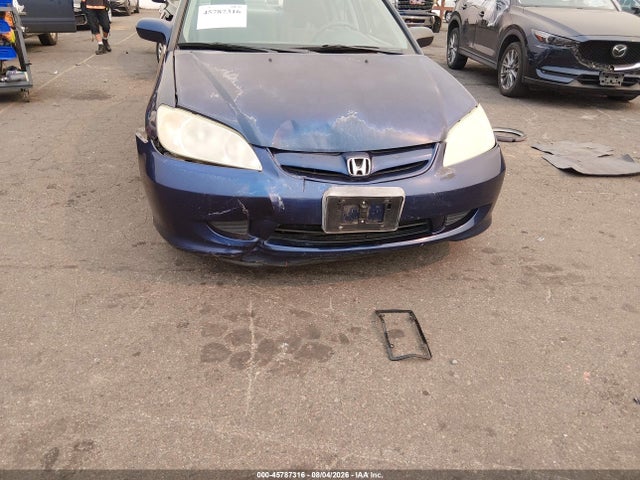 Aukcja sprzedaży 2004 Honda Civic Lx, vin: 2HGES155X4H609688, numer aukcji: 45787316